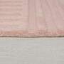 Wollteppich Pink 120x170cm 1
