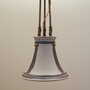 Vintage pendant lamp ceramic grey 1960s 1