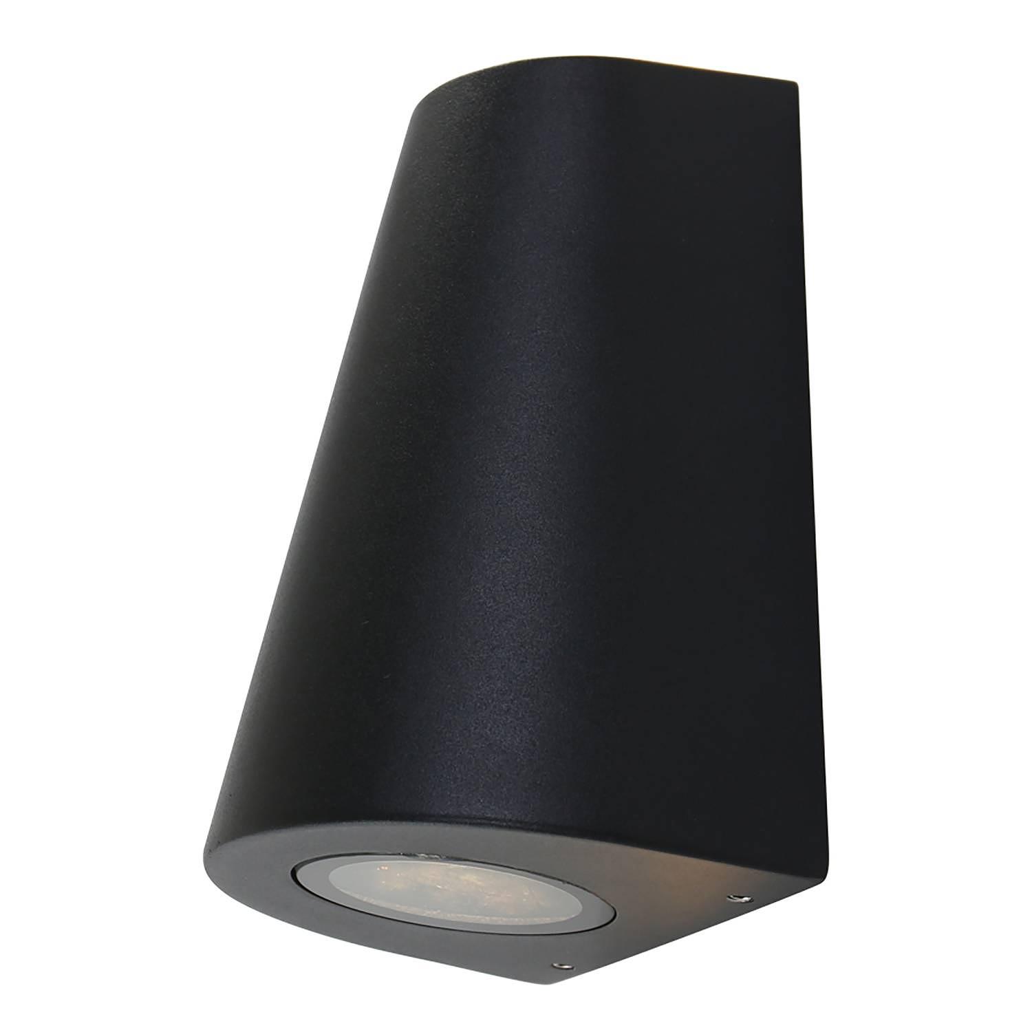 LED-Wandleuchte Outdoor Collection III Aluminium Schwarz 1