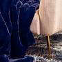 Bosie Lamina Navy Blue Throw 9
