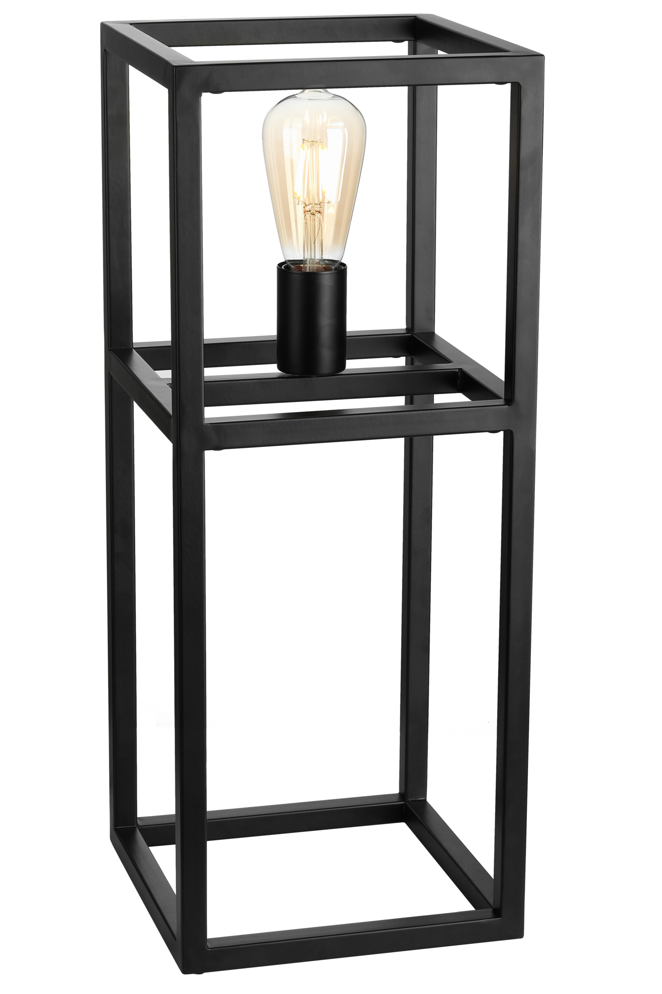 Table lamp steel black 3