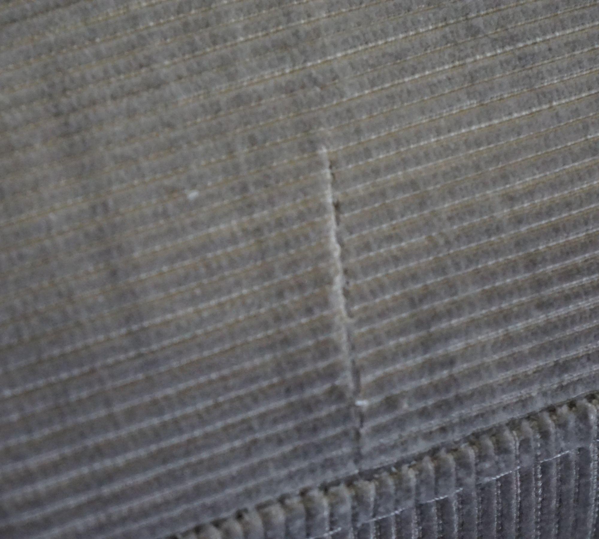 Indivi Sofa Chaise Lounge Left Napoli Fabric 2250 Silver Grey 5