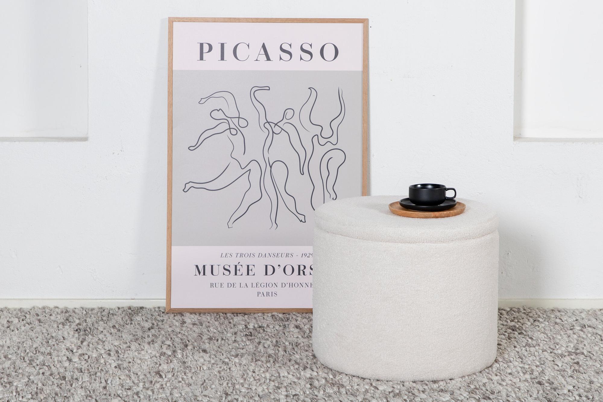 Dunken Pouf Offwhite Teddy 5