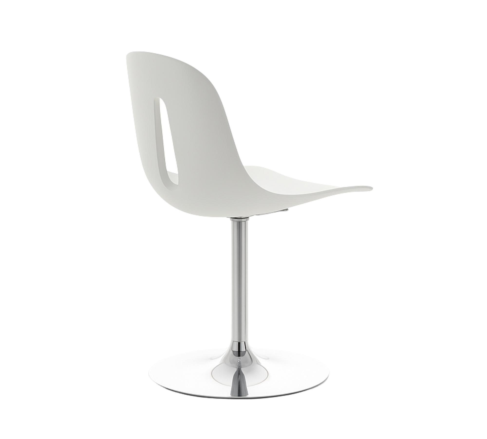 GOTHAM/T Swivel chair Polyurethane Metal White 1