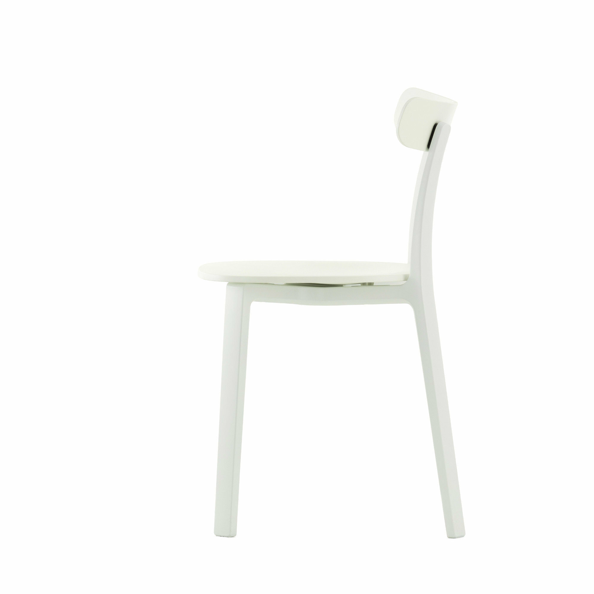 All Plastic Chair Weiß 1