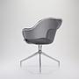 IU4 Iuta Armchair Chrome Black 1