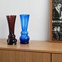 Glass vase Blue 1