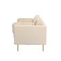 Boom Sofa 3-Seater Velvet Cream 8