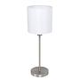 Noor Table Lamp Cotton Fabric Iron 1-Light 0