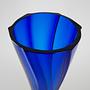 Cobalt vase blue 1970s 7