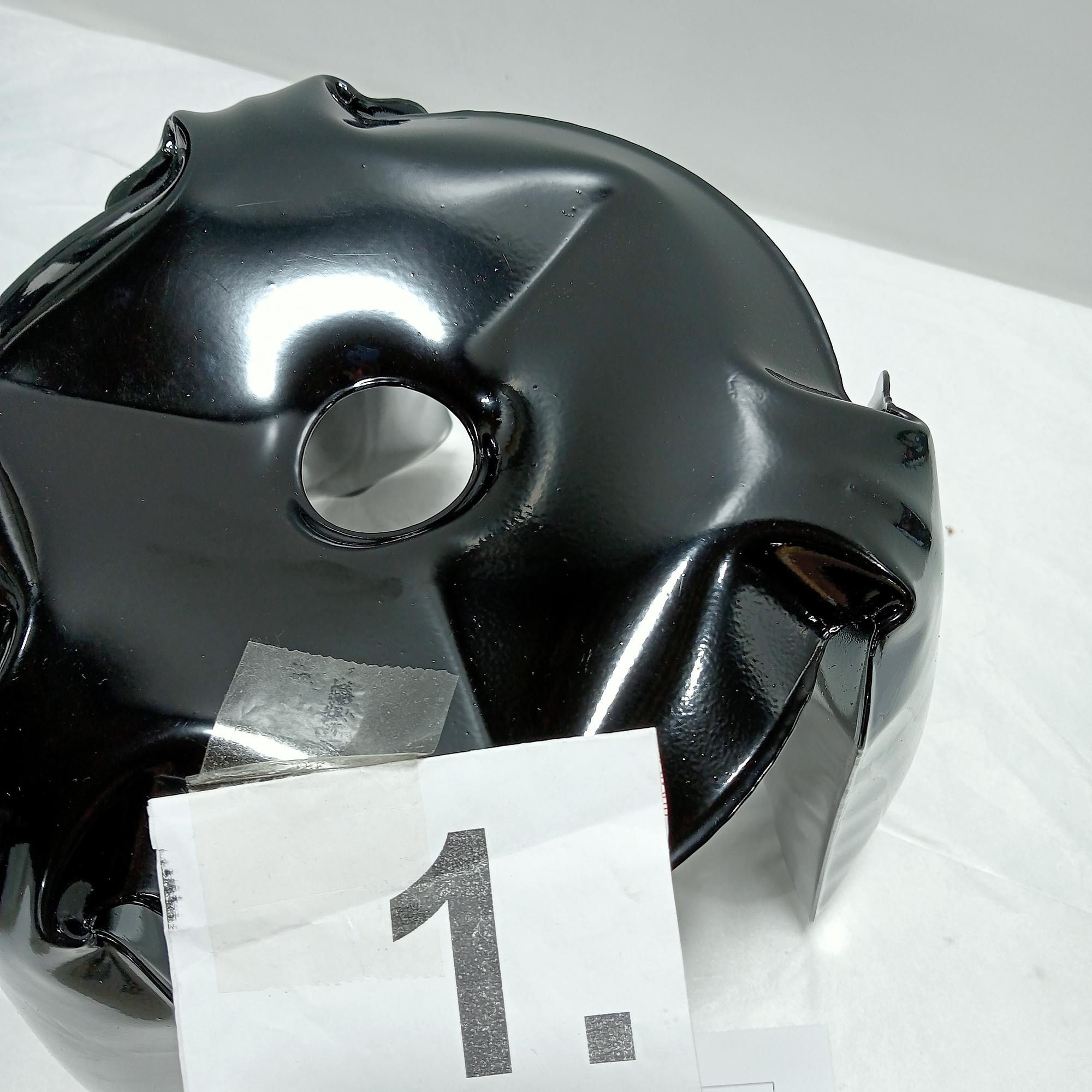 Plopp Mini Sgabello Acciaio Nero Lucido 2