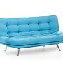 Misa Sofa Bed 3-seater Turquoise 4