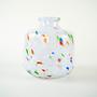 Mosaic glass vase 1970s 1