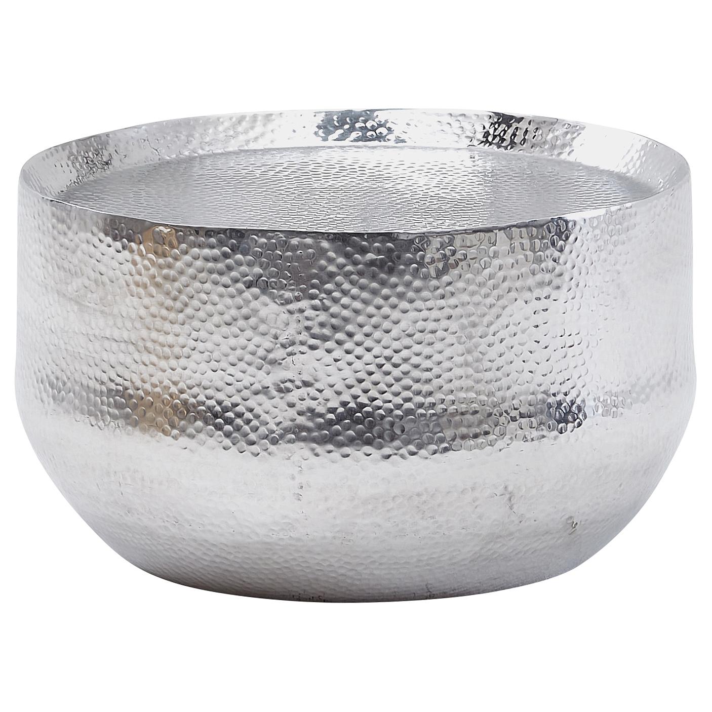 Luckow Couchtisch Aluminium Silber 0
