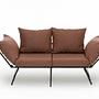 Viper Sofa 2-seater Light Brown 6