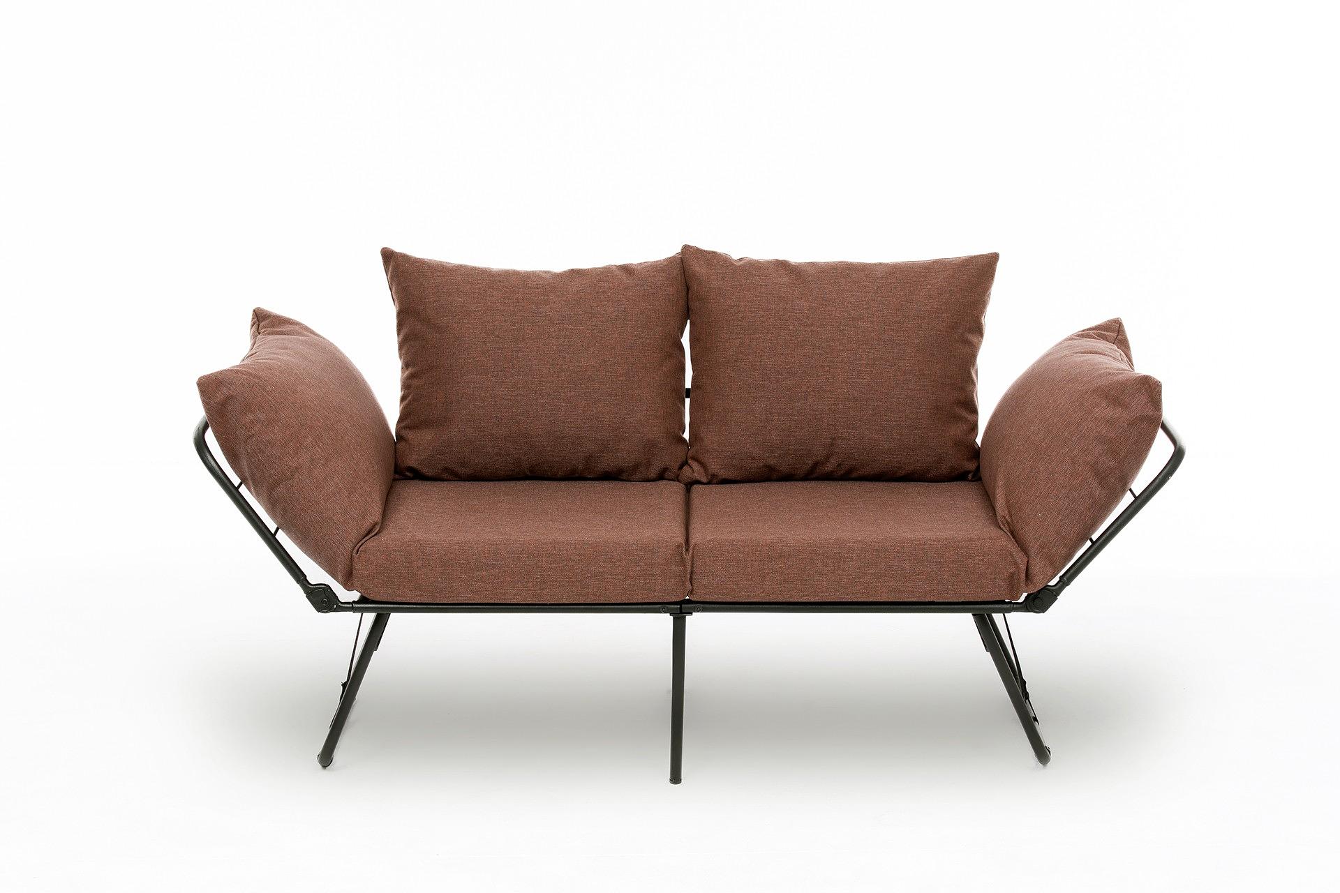 Viper Sofa 2-seater Light Brown 6
