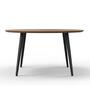 Hubert Couchtisch Holz Walnut 2