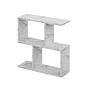 Homemania Couchtisch Holz Carrara Marmor 0