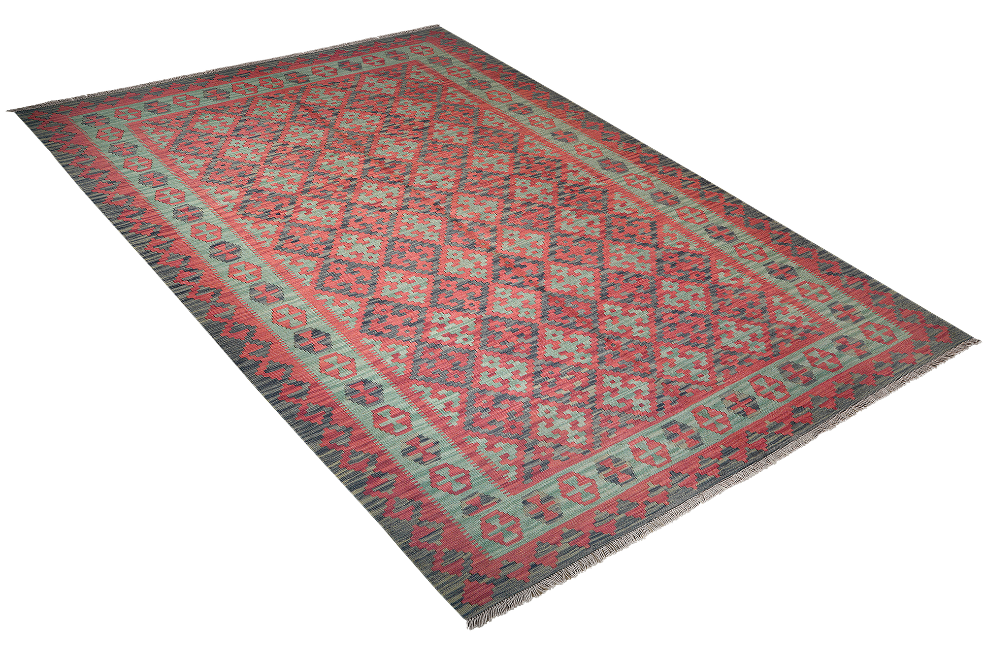Kilim Gashgai Teppich Braun 2