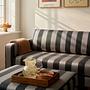 Dylan Sofa 4-Sitzer Line Latte Black 3