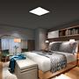LED Deckenleuchte Flight Aluminium Schwarz 45x45cm 2