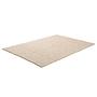 Wollteppich Hörnum Schurwolle Beige 40 x 60 cm 1
