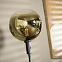 Stehlampe Metall Gold 1