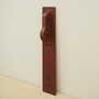 Vintage wall decoration wood brown 1970s 3