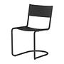 Sine Chair Stackable Black 1
