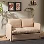 Saga Schlafsofa 2-Sitzer Beige 1