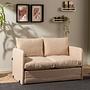 Saga Sofa Bed 2-seater Beige 1