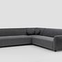 Eddy 2 Ecksofa Dunkelgrau 7