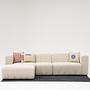 Beyza Sofa Récamiere Links Creme 1