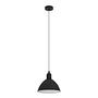 Priddy pendant lamp steel 1-bulb 0