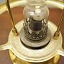 Lampada da tavolo a olio metallo vetro anni '50 8