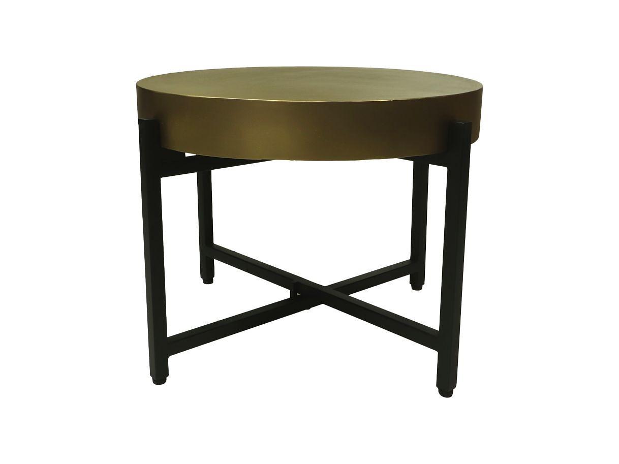 Runder Beistelltisch Metall ø50cm 0