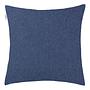 Harp Structure Kissenbezug Polyester Marineblau 45 x 45 cm 1
