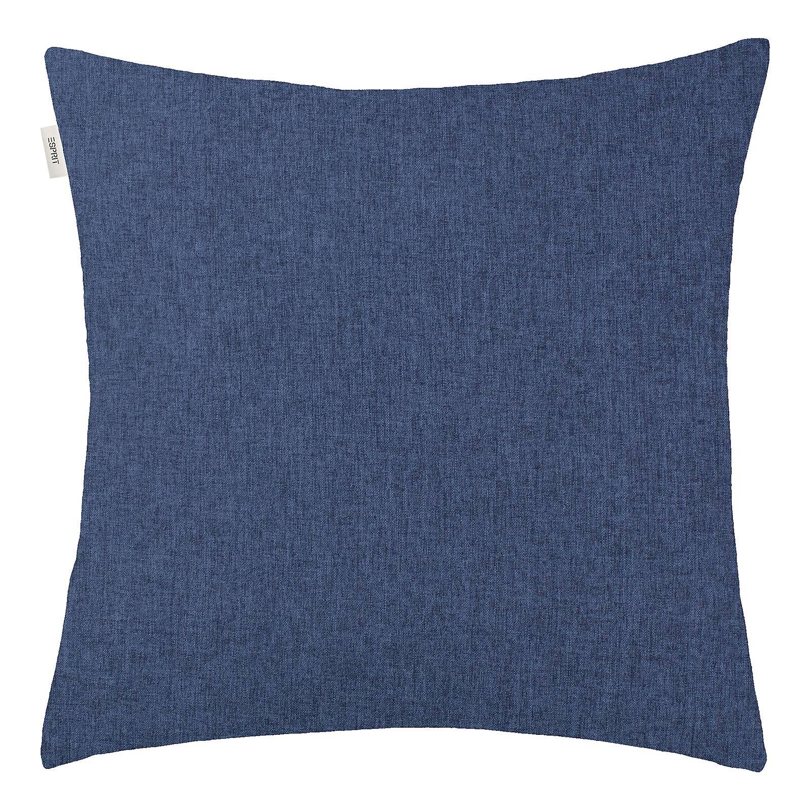 Harp Structure Kissenbezug Polyester Marineblau 45 x 45 cm 1