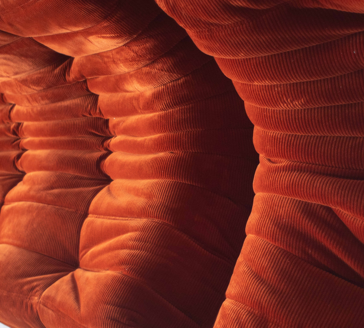 Togo Lounge Set 3-pc. Cord Orange 5