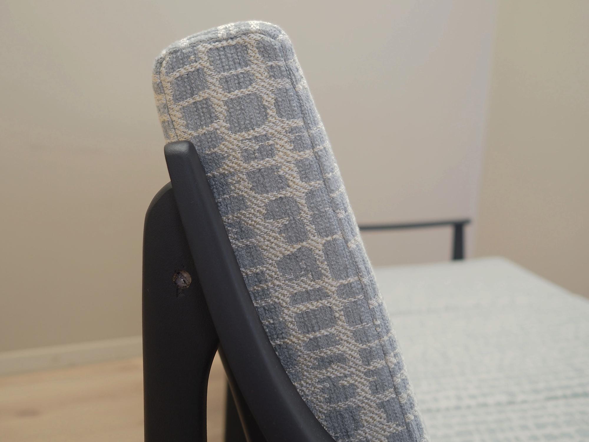 3-Sitzer Sofa Grau 1960er Jahre 11