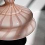 Vintage Deckeldose Milchglas 1950er Jahre 1