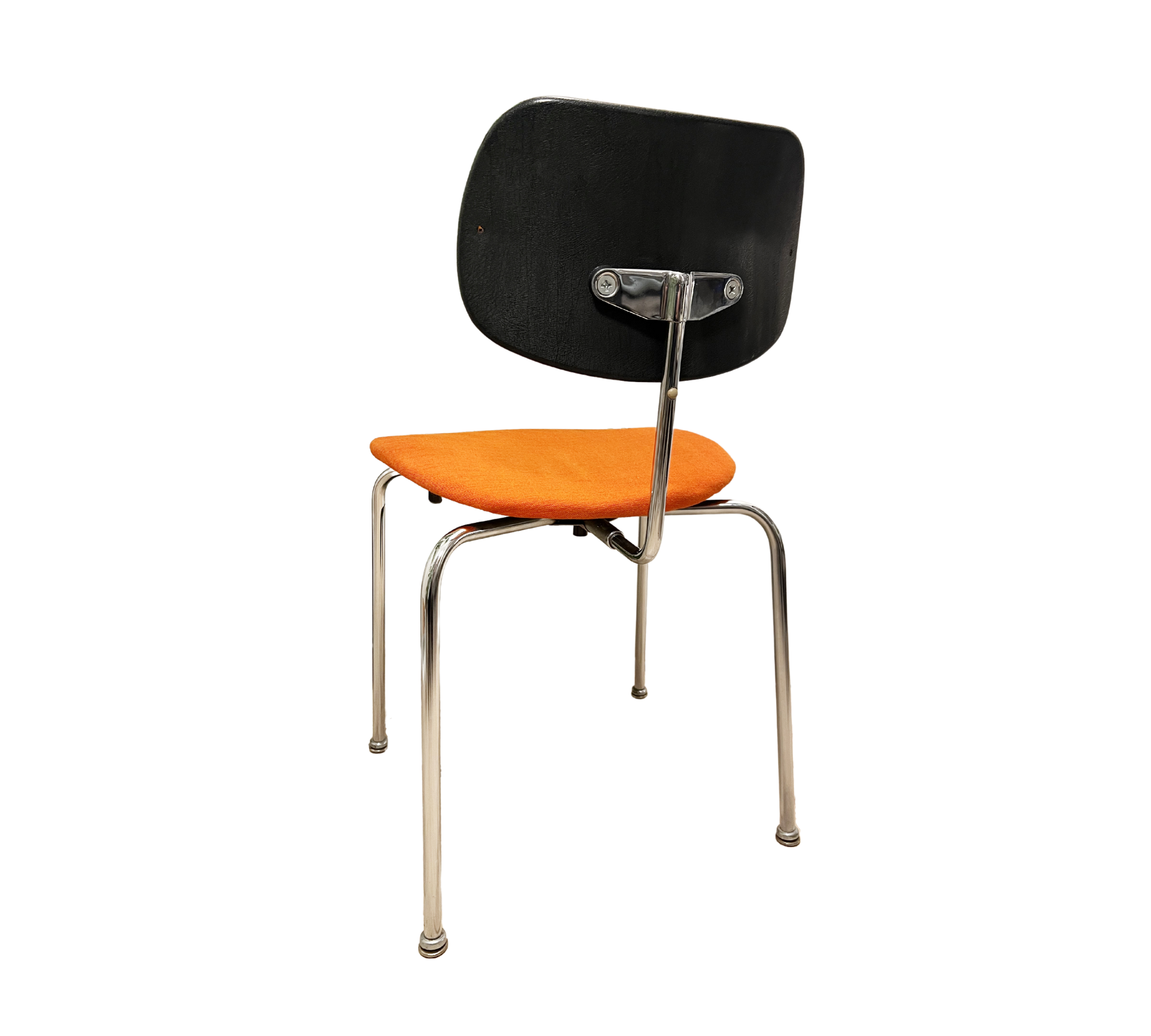 Wilde&Spieth Eiermann SE 68 Stuhl Textil Stahl Orange 3