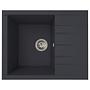 Houston Kitchen Sink 62 x 50 Black 1