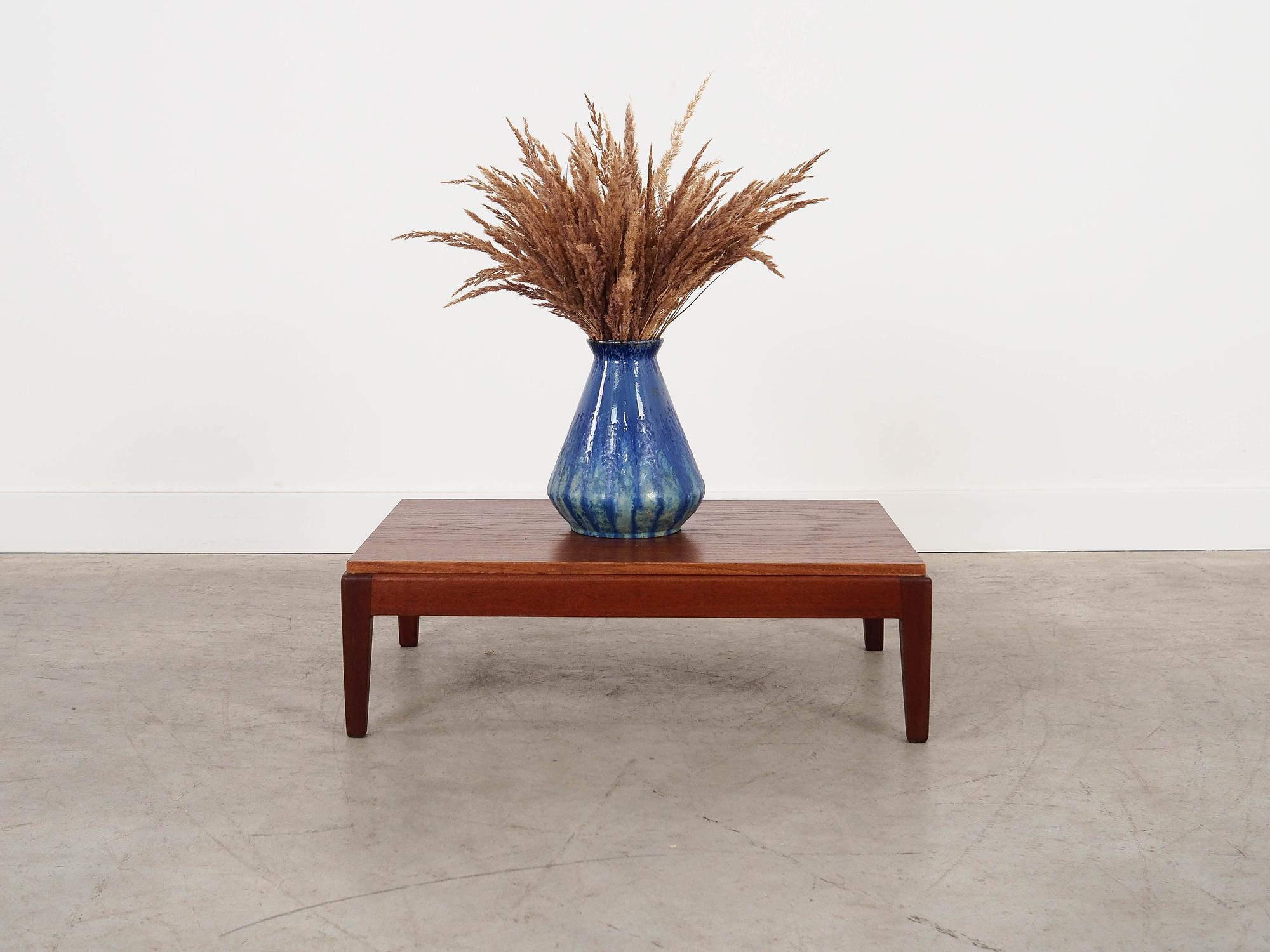 Couchtisch Eichenholz Optik 1970er Jahre 1