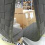 Trenza SO0701 Gewebter Armlehnstuhl Stahl Kunststoff Braun 5