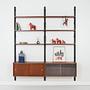 System bookshelf Teakwood 1960s 1