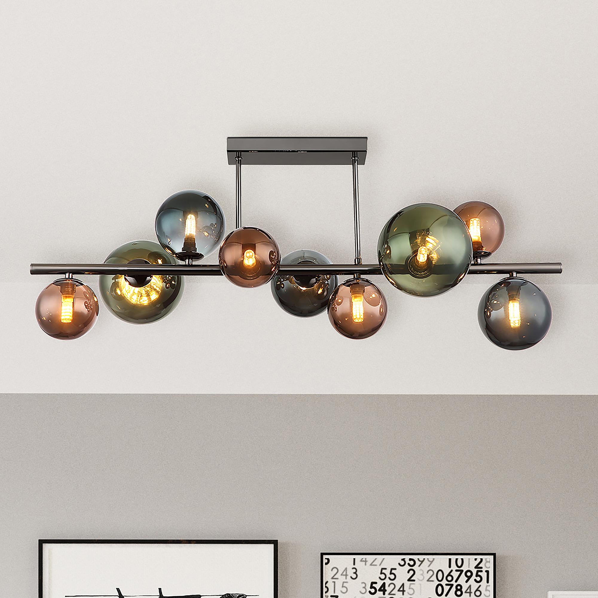 Riha Typ J LED-Deckenleuchte Farbglas Mehrfarbig 0