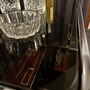 Barwagen Chrom Glas Schwarz 6