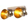 Deckenleuchte Gearwood VIII Eiche Massiv Gold 0