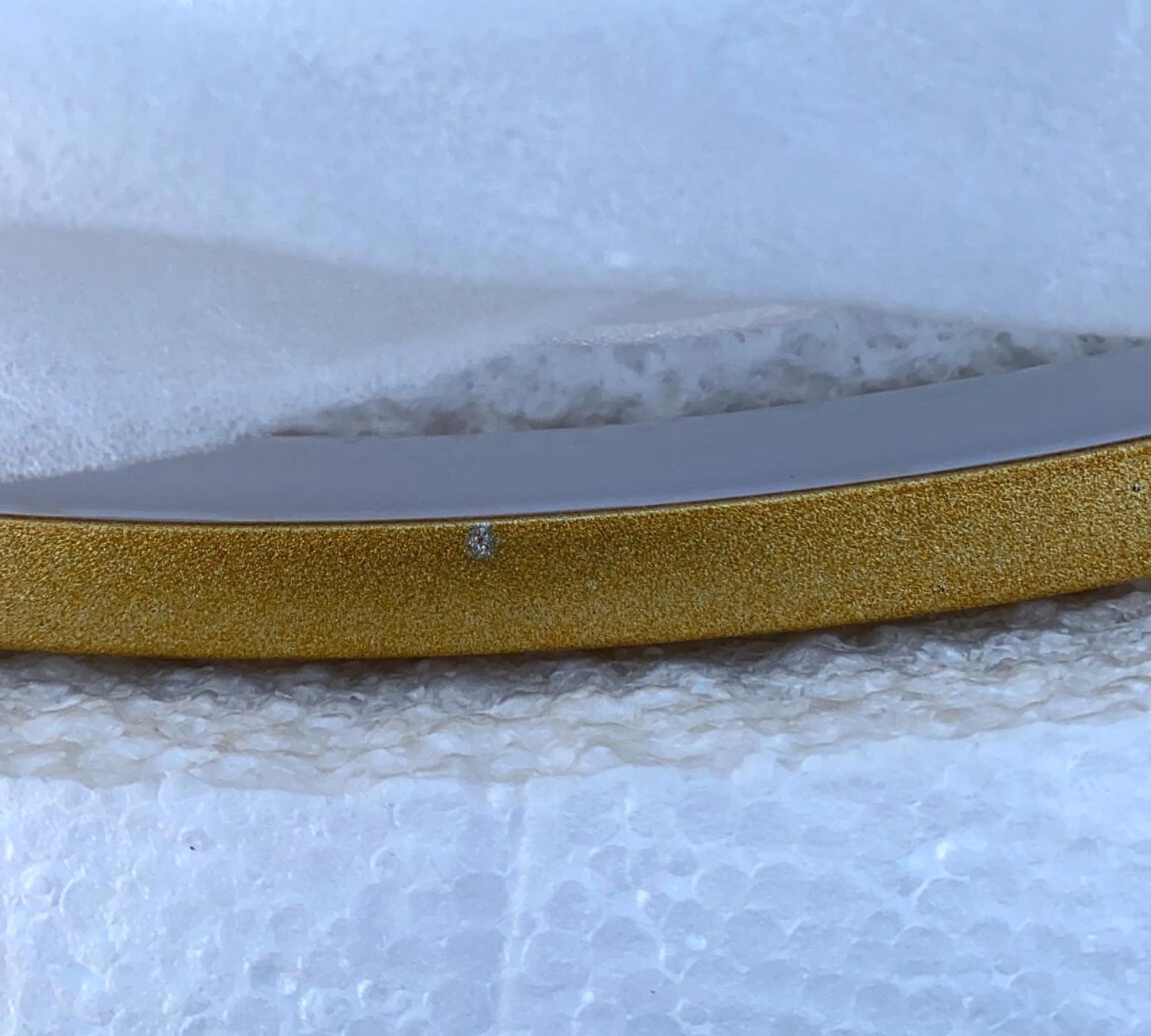 Ring-shaped LED pendant light OUREA Gold 8